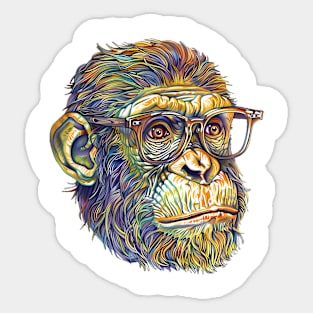 Ape-solute Genius Sticker